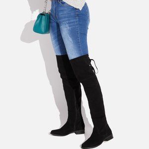 Black Over the Knee Boots